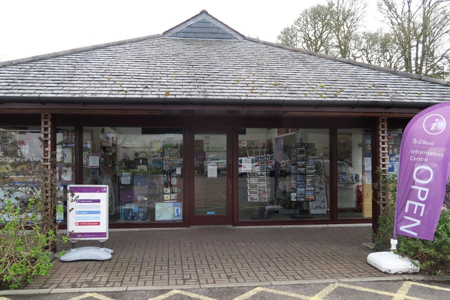 The Visitor Information centre in Drumnadrochit