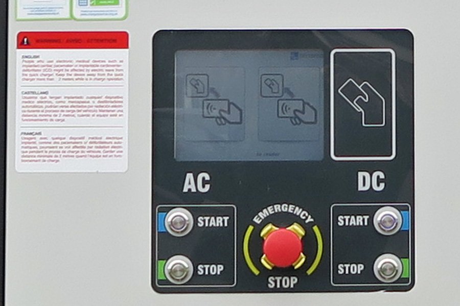 Electric Vehicle Rapid Charger at The Glencoe Mountain Resort