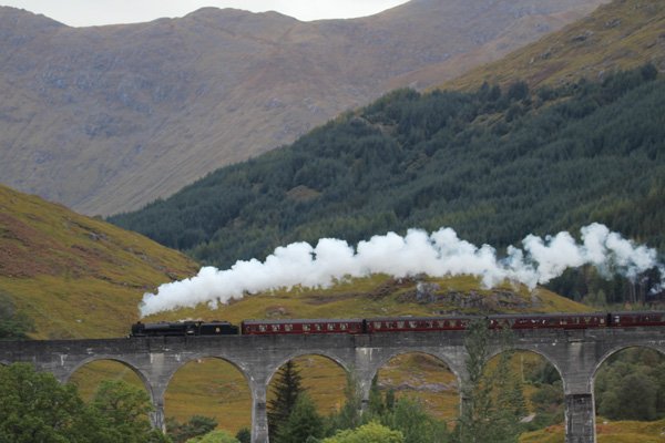 The West Highland Railway steam train