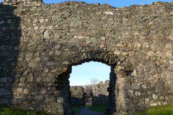 Old Inverlochy Castle - main entrance