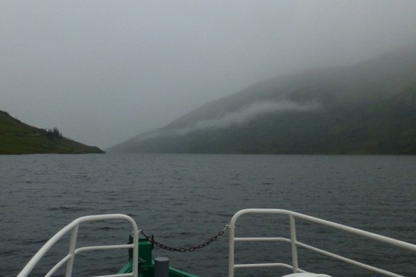 Crusing down Loch Shiel