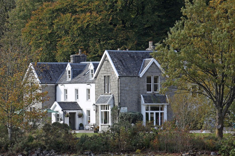 Kilcamb Lodge Hotel on the shores of Loch Sunart