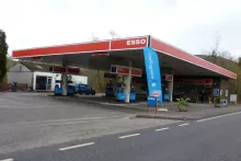 Esso garage in Fort William