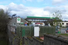 BP Filling Station in Fort William
