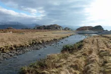 Borrodale Burn leading to Borrodale Beach