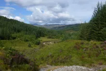 The views from Corrantee lead mine