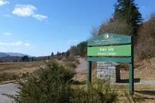 Glen Loy Forestry Commission car park