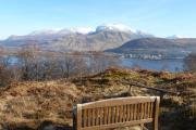 There is a lovely viewpoint on the top of the hill