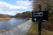 Sign to The Shengain Aqueduct