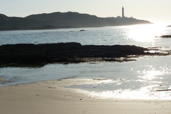 Ardnamurchan lighthouse from Bay MacNeil