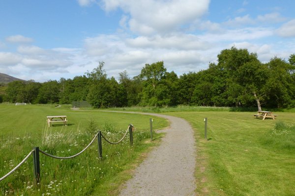 The start of An Sidhean Trail 