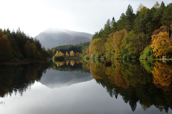 Reflections on Glencoe Lochan