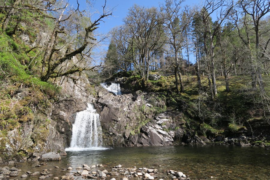 The Chia-aig falls and Witches Pool