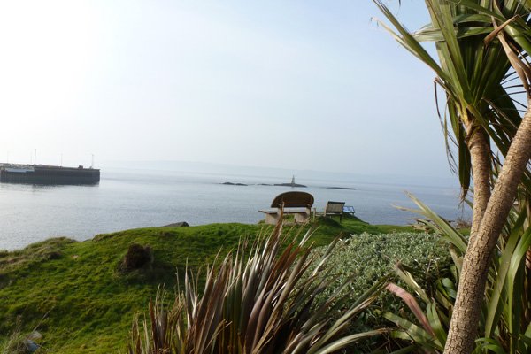 The tropical picnic site at the Mallaig Viewpoint