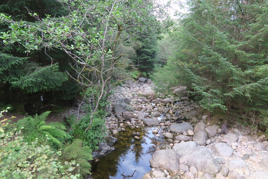 Crossing the Allt Daim