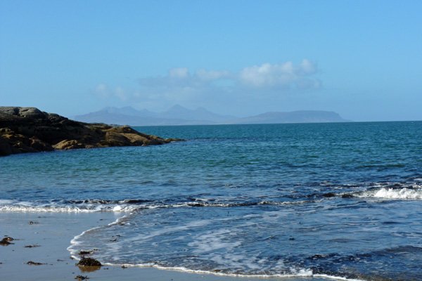 Great view to The Small Isles