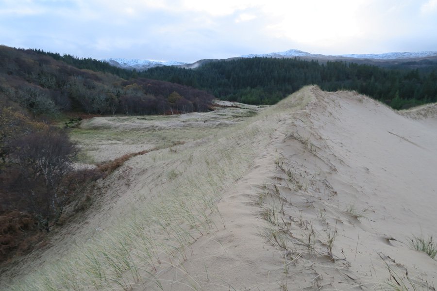 Sand dunes at Cul na Croise