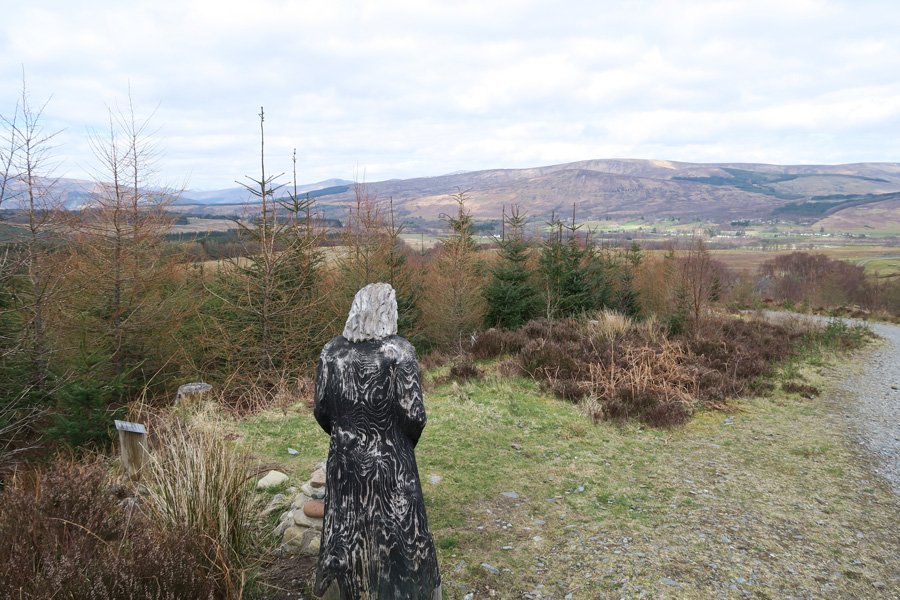 Enjoying the views at The Wee Minister