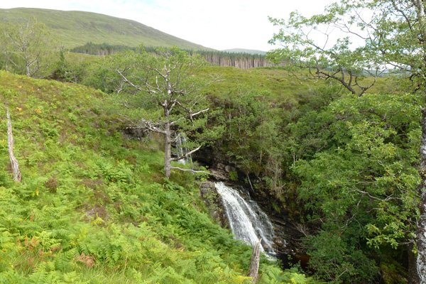 One of the waterfalls on Allt Mhuic