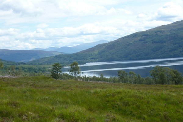 Fine views over Loch Arkaig