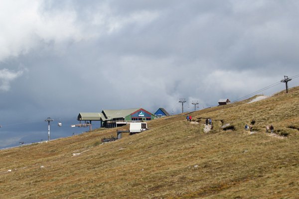 The Top Station at 650 metres