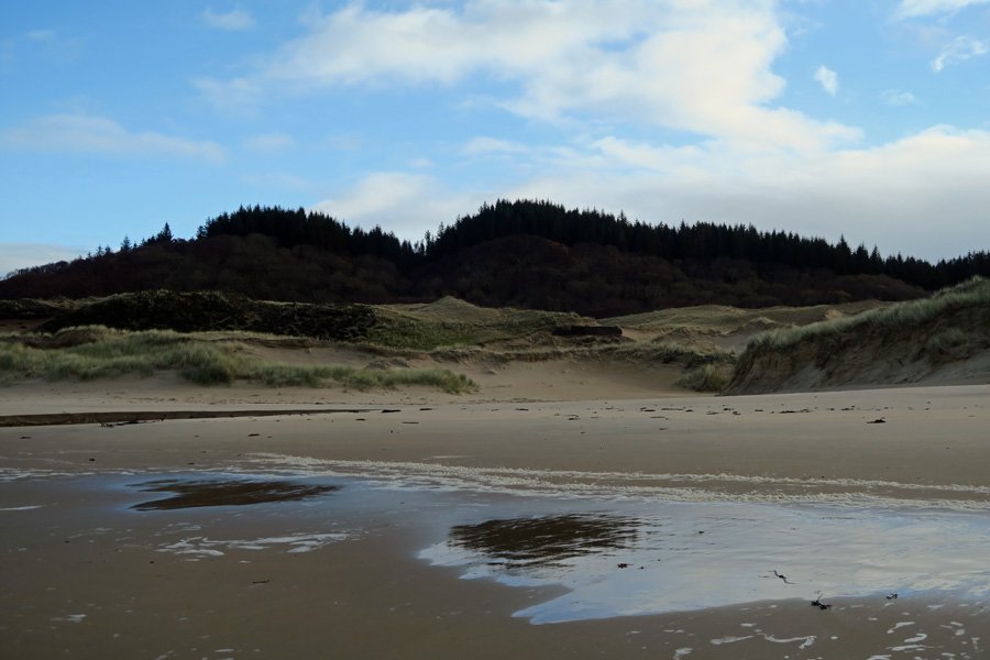 The beach and dune system at Cul na Croise