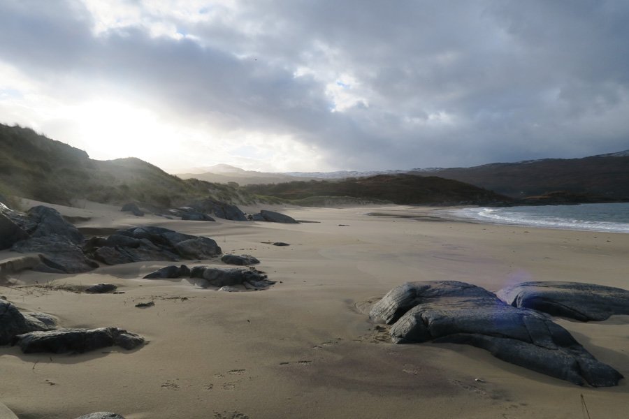 Cul na Croise can be reached from The Walk to The Singing Sands