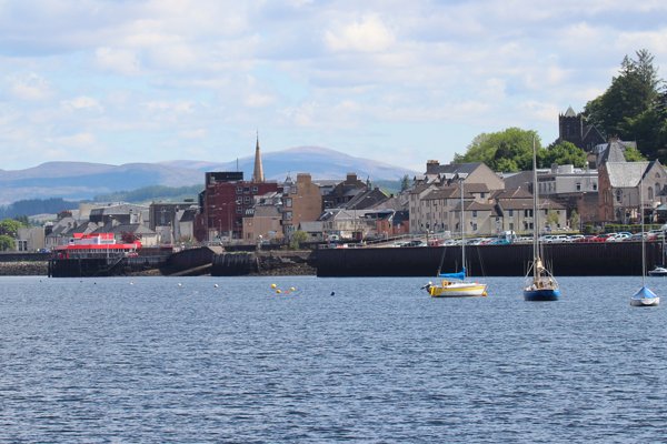 Cruising back towards Fort William