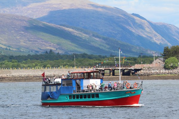 Souters Lass on Loch Linnhe