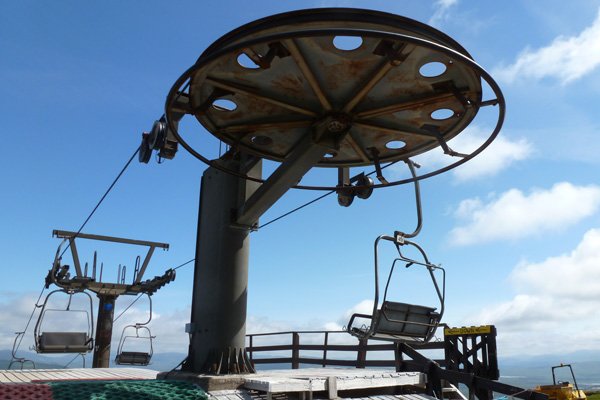 The top station at Glen Coe
