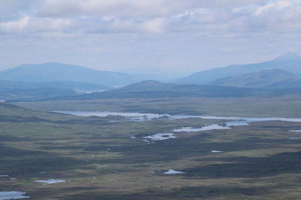 Fabulous views over RannockhMoor 