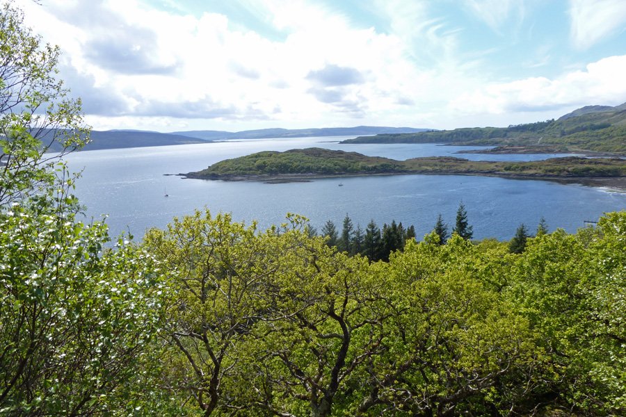 Amazing views of Loch Sunart