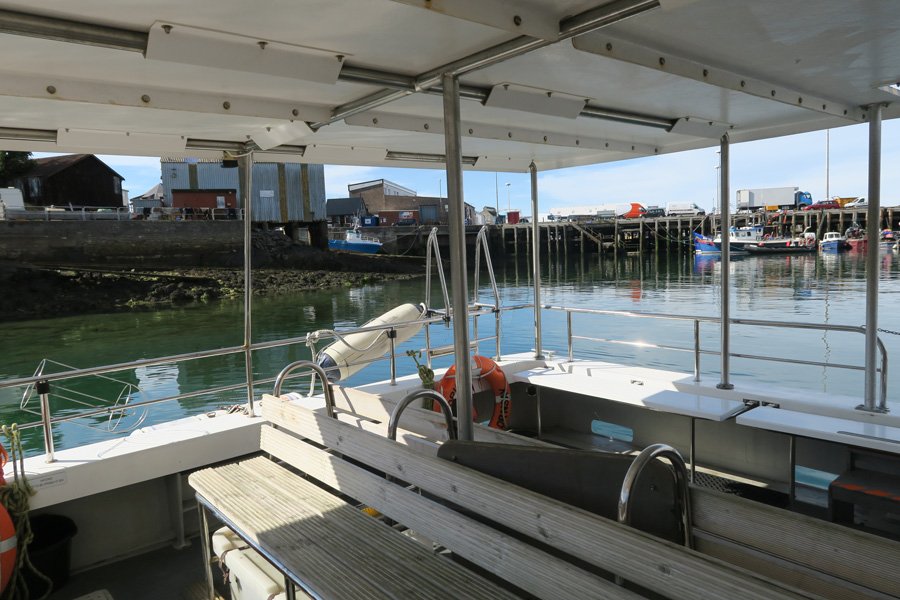 The MV Orion has a spacious outside deck