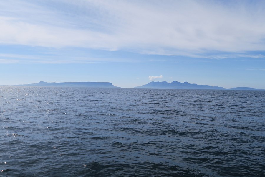 Calm seas to The Small Isles