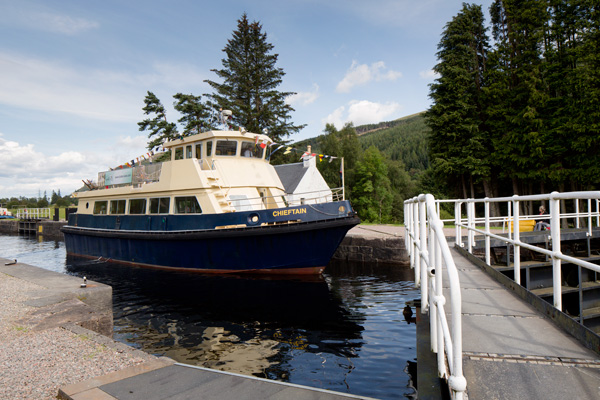 Clyde Cruises on the Caledonian Canal at Banavie