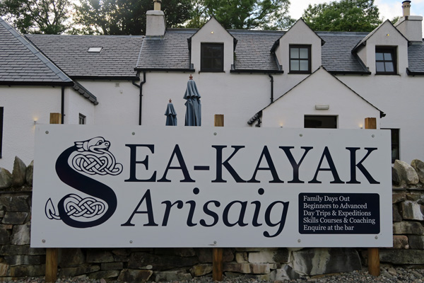 Sea-kayak Arisiag at The Glenuig Inn