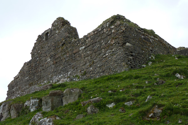 Ardtornish Castle- exterior view