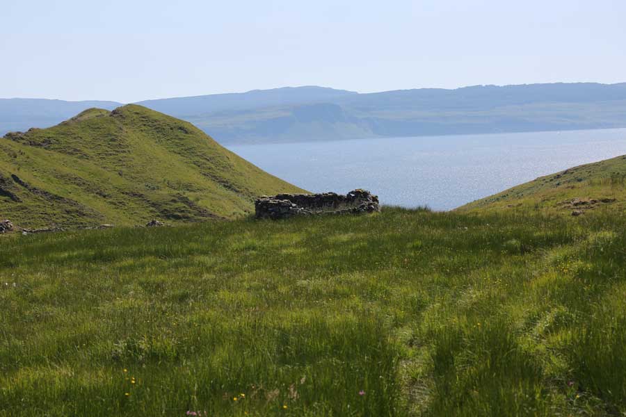 Bourblaige cleared settlment on the Ardnamurchan Peninsula