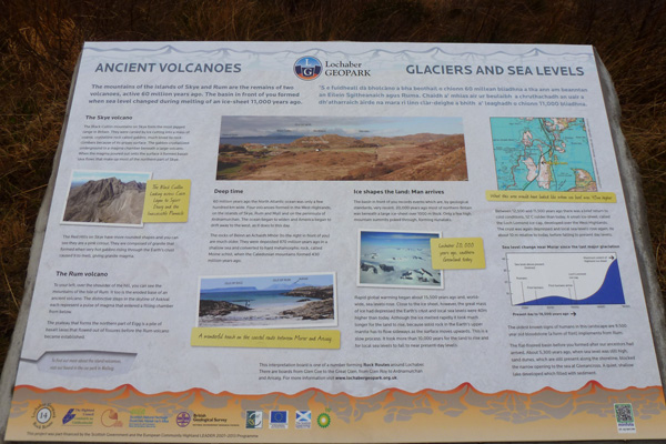 Ancient Volcanoes - Glaciers and Sea Levels