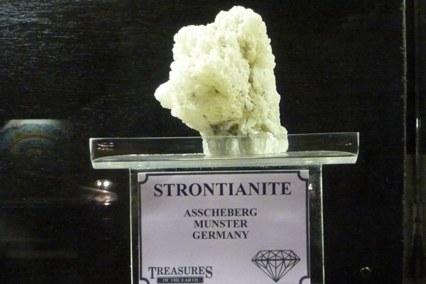 Strontianite- source of the element strontium