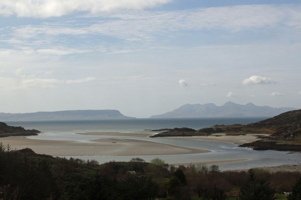 The silver sands of Morar