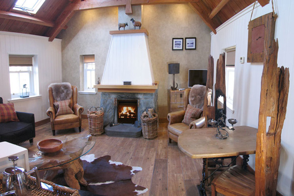 The Old Byre - Living room