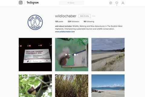 Wild About Lochaber on Instagram