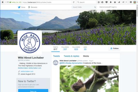 Wild About Lochaber on Twitter