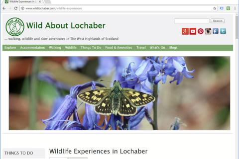 Wild About Lochaber - Website