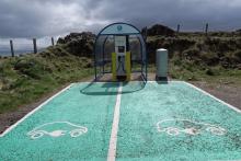 Electric Vehicle Rapid Charger in Kilchoan