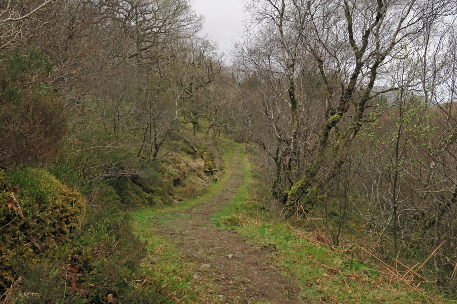 Aoineadh Mor - the walk is along well defined paths