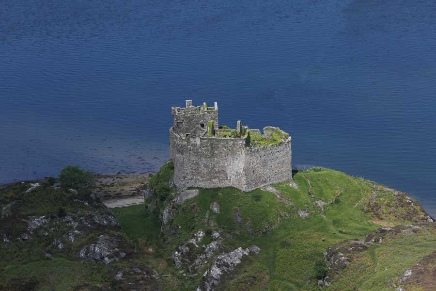 Castle Tioram from the viewpoint