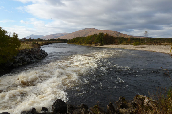 River Lochy and the surrounding hills