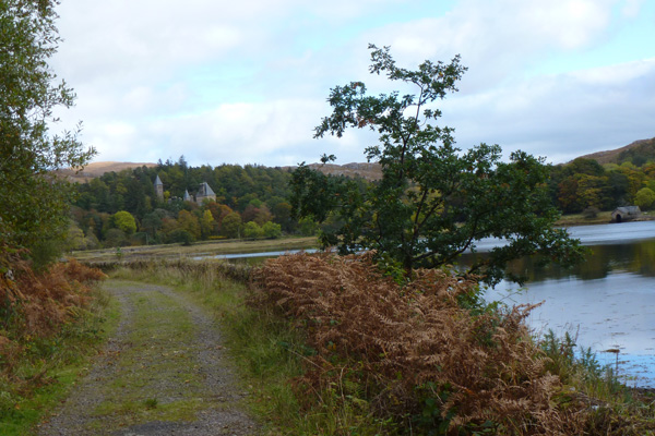 Near the end of the walk with good views of Ardtornish House and Loch Aline